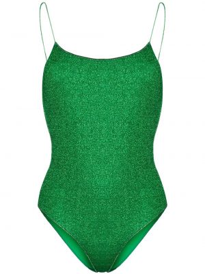 Plavky z nylonu Oseree - zelená