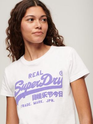 Marškinėliai Superdry balta