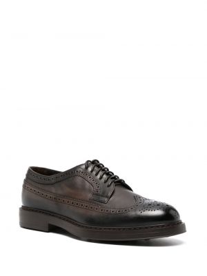 Chaussures oxford en cuir Doucal's marron