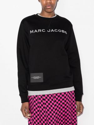 Siuvinėtas džemperis Marc Jacobs juoda