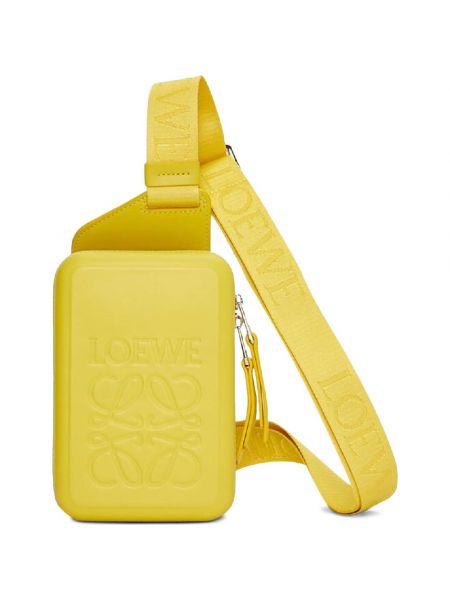 Поясная сумка Loewe желтая