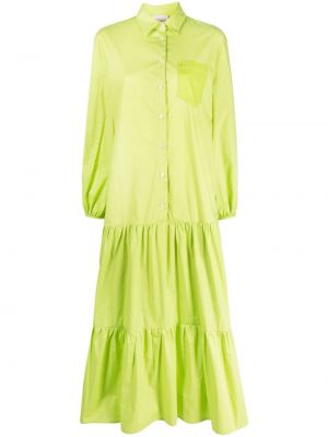 Макси рокля Semicouture зелено