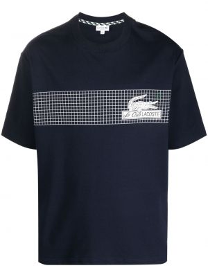 T-shirt Lacoste blå