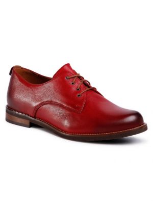 Oksfordo batai Lasocki raudona