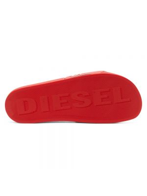 Шлепанцы Diesel красные