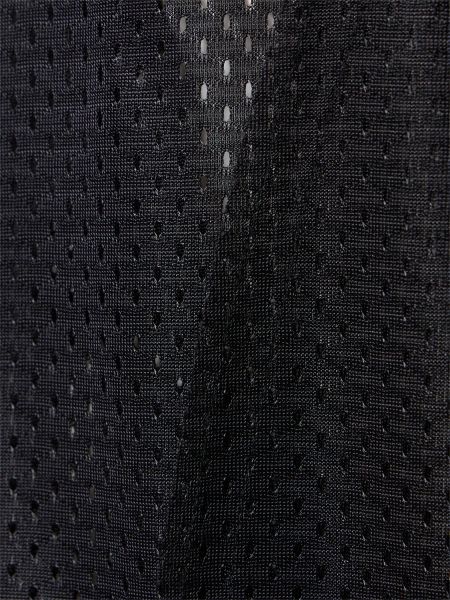 Tricou din bumbac din jerseu Comme Des Garçons negru