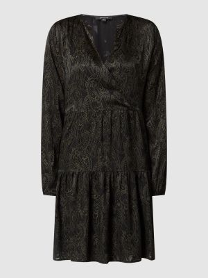 Sukienka z wzorem paisley Comma czarna