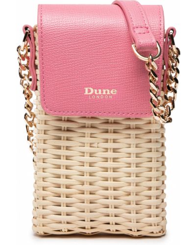 Listová kabelka Dune London ružová