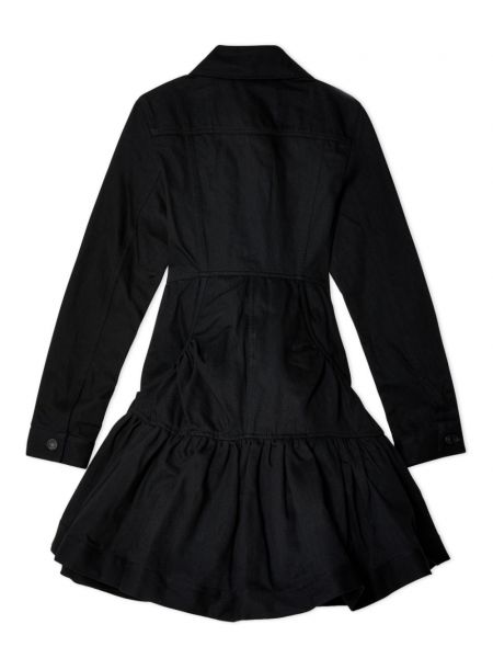 Kleid aus baumwoll Cecilie Bahnsen schwarz