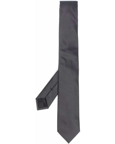 Corbata de seda Givenchy gris