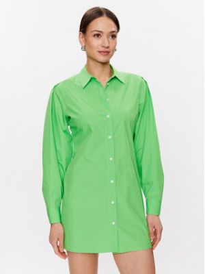 Košilové šaty Tommy Hilfiger zelené