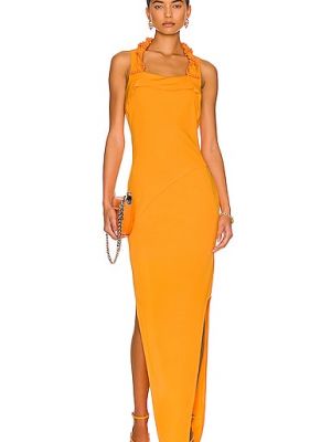 Šaty Helmut Lang, oranžová