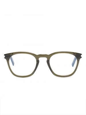 Очила Saint Laurent Eyewear зелено