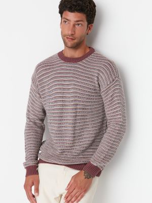 Sweter z okrągłym dekoltem Trendyol