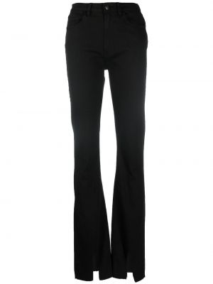 Relaxed fit skinny fit-jeans 3x1 svart