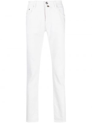 Slim fit jeans med normal passform Jacob Cohën vit