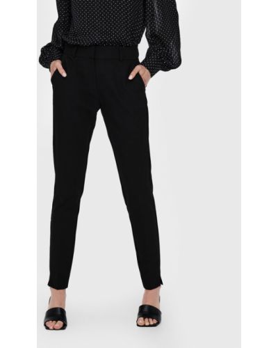 ONLY Szövet nadrág Veronica 15242597 Fekete Regular Fit