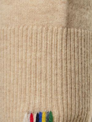 Kašmyro megztinis v formos iškirpte Extreme Cashmere smėlinė