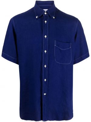 Риза с копчета Pierre Cardin Pre-owned синьо