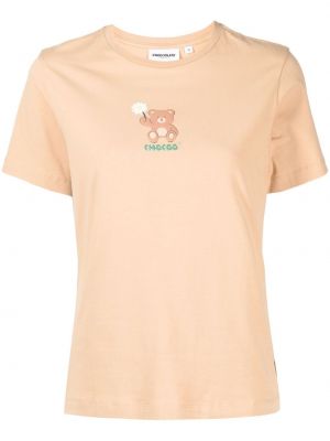 T-shirt Chocoolate brun