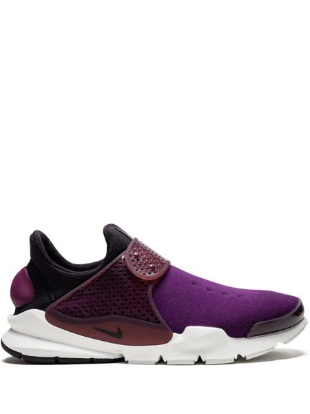 Sneakerși din fleece Nike violet