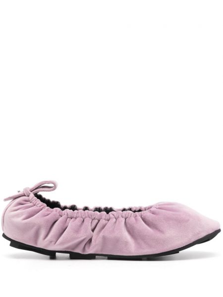 Кадифени ниски обувки Medea розово