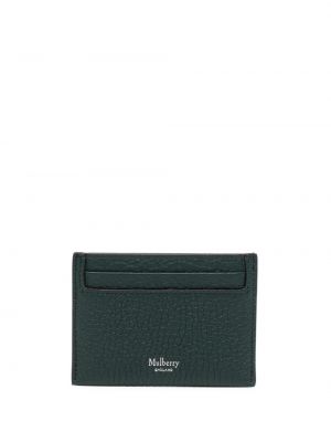 Δερμάτινος πορτοφόλι με σχέδιο Mulberry πράσινο