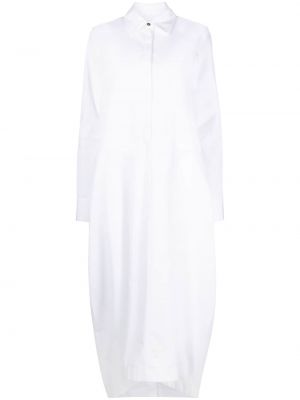 Robe longue Jil Sander blanc