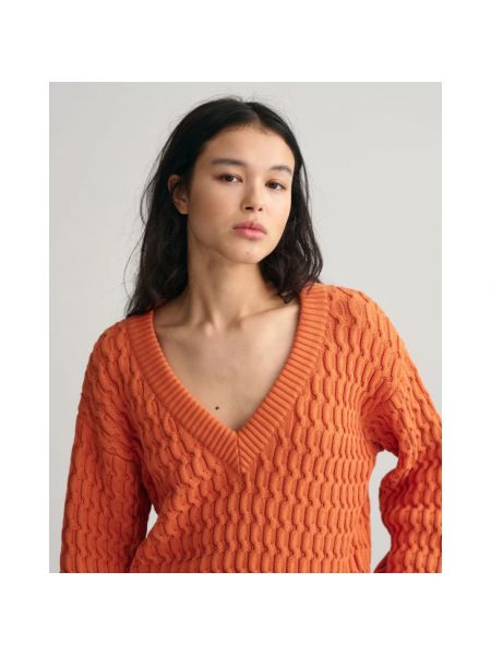 Suéter Gant naranja