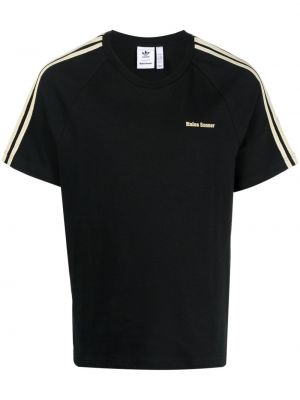T-shirt en coton col rond Adidas