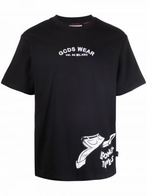 Camiseta de cuello redondo Gcds negro