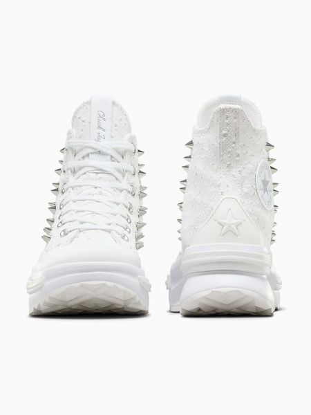 Pantofi cu stele alergare Converse alb