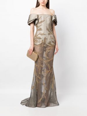 Večerní šaty s korálky Saiid Kobeisy