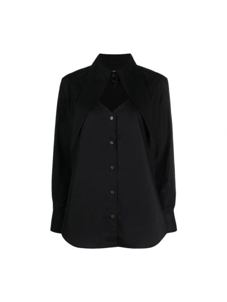 Koszula bawełniana klasyczna Vivienne Westwood czarna