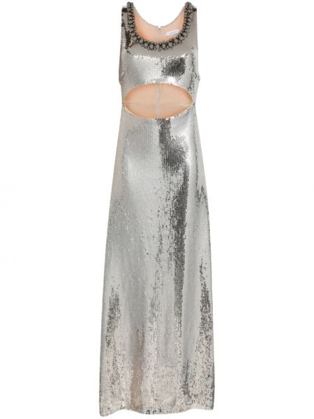 Maksi suknelė Rabanne sidabrinė