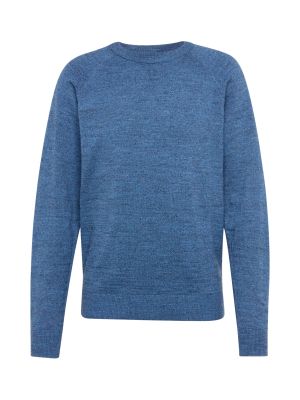 Μελανζέ πουλόβερ Jack & Jones μπλε