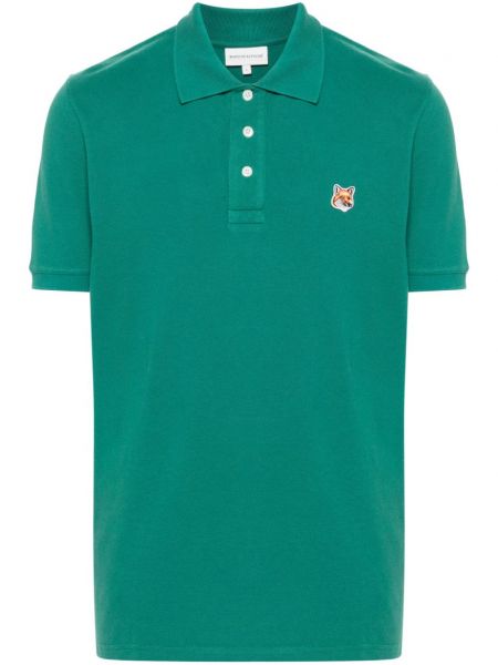 Poloshirt Maison Kitsuné grøn