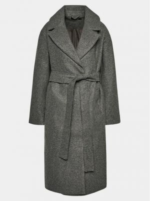 Kabát Gina Tricot šedý