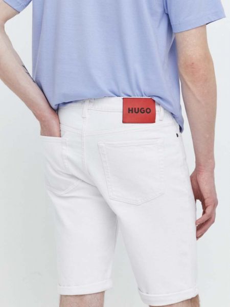 Pantaloni Hugo alb