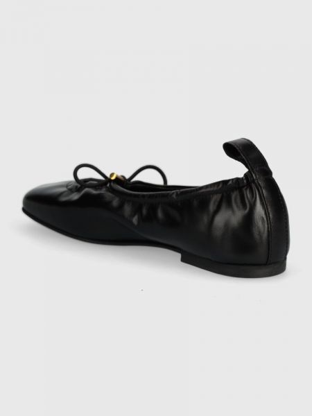Bőr balerina cipők Alohas fekete
