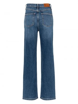 Straight jeans mit stickerei Tommy Hilfiger blau