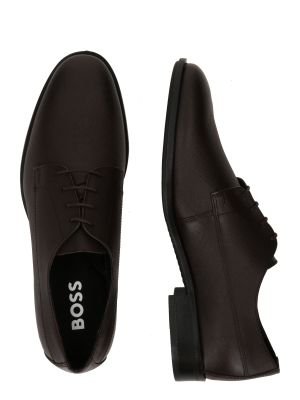 Ilgaauliai batai su raišteliais Boss Black