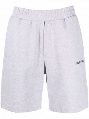 Fleece bermudashorts Helmut Lang grå