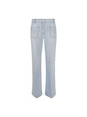 Proste jeansy Victoria Beckham - Niebieski