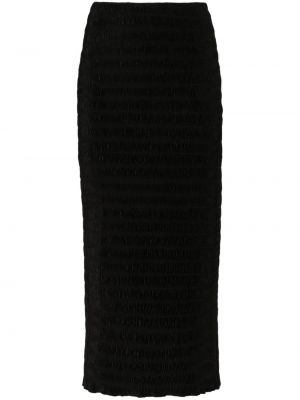 Midi sukně Sunnei černé