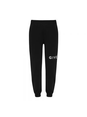 Pantalon en coton Givenchy noir