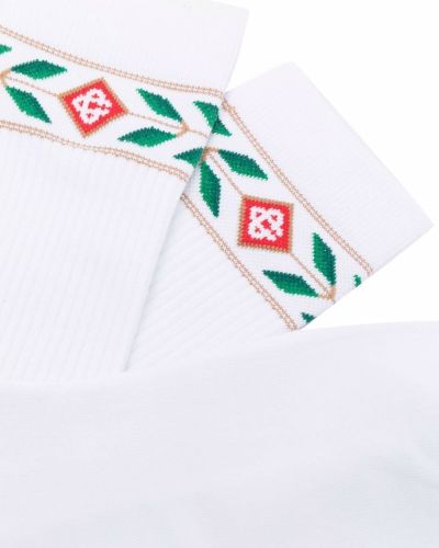Calcetines Casablanca blanco