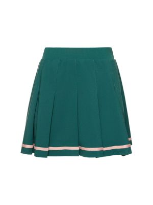 Zielona spódnica z wysoką talią Varley