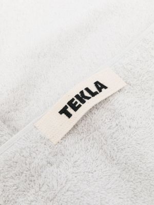 Peignoir en coton Tekla gris