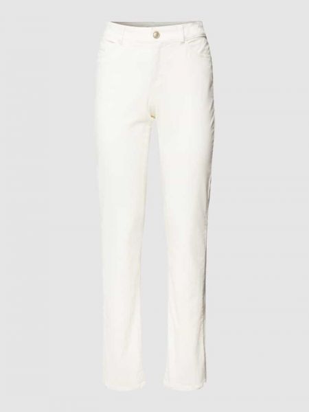 Spodnie z kieszeniami Christian Berg Woman białe